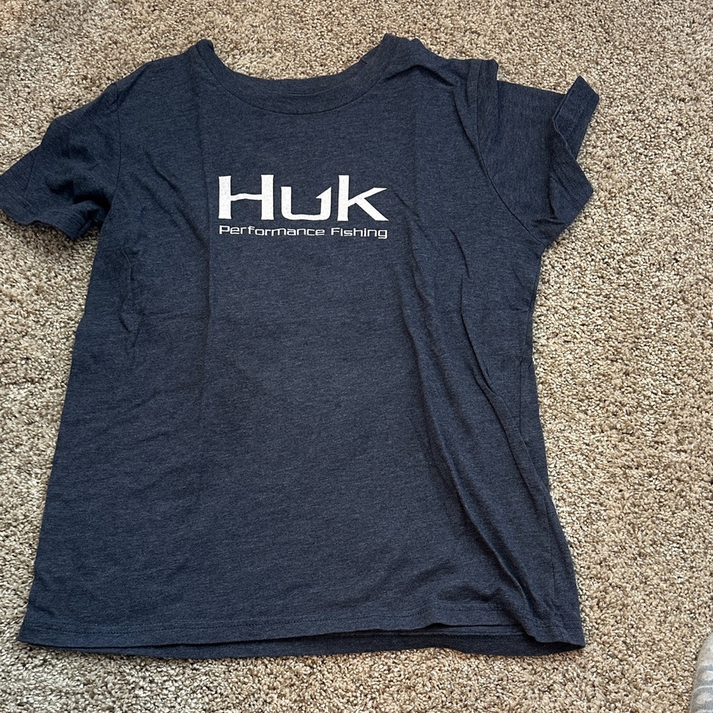 Huk Navy Blue Performance Tee